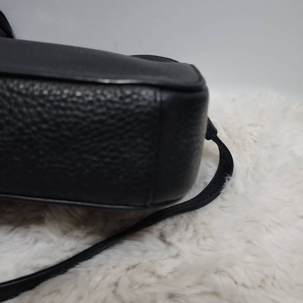 Coach Mini Jamie Camera Bag crafted from refined pebble leather Black - Picture 8 of 10